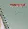 Spiral Notebook, 4 Pcs 4 Color 9.8 Inch x 6.9 Inch B5 Thick Plastic Hardcover 7mm College Ruled Paper 80 Sheets (160 Pages) Journal for School and Office Supplies